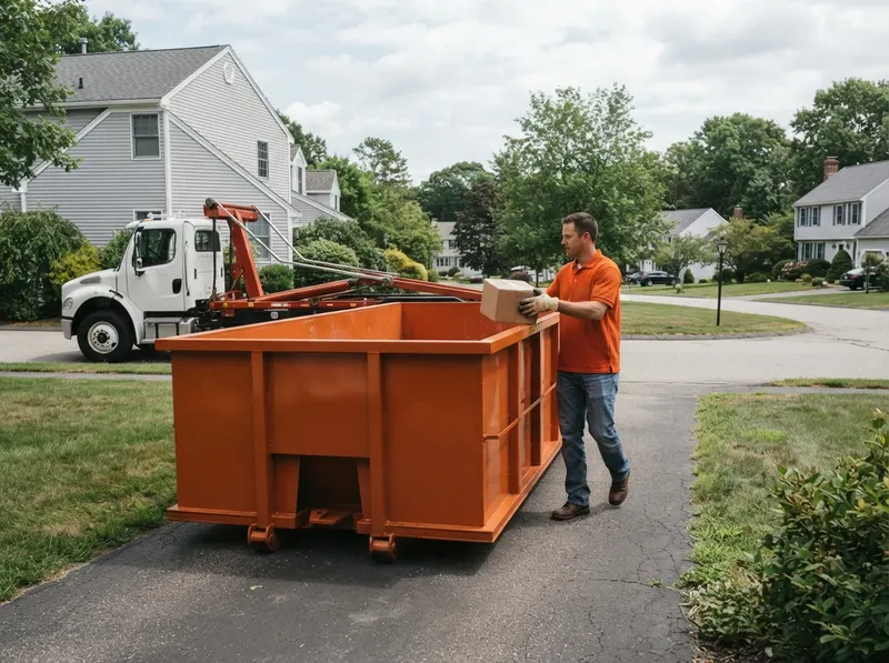 10-Yard Dumpster Rental in Massachusetts, MA