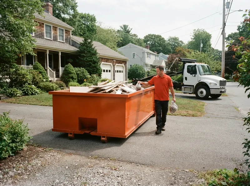15-Yard Dumpster Rental in Massachusetts, MA