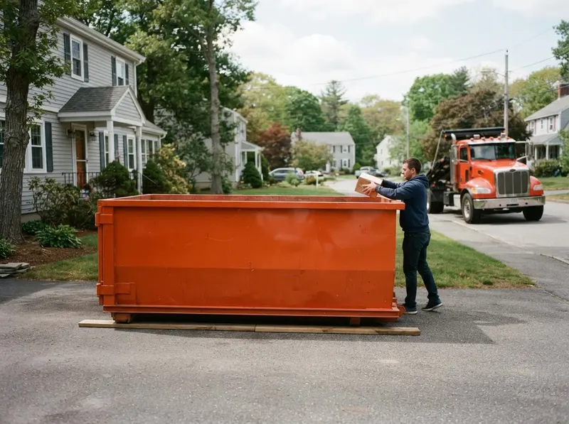 20-Yard Dumpster Rental in Massachusetts, MA