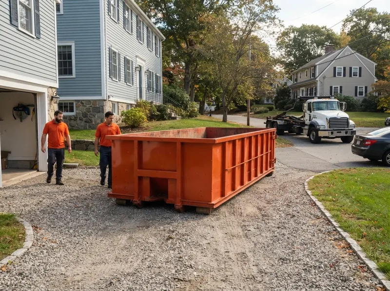 40-Yard Dumpster Rental in Massachusetts, MA